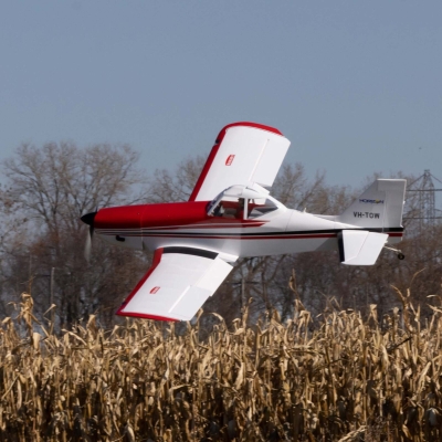 Die Pawnee Brave von Hangar 9 ist mit einer Spannweite von 2210mm wieder da - in rot, weiß und ARF! - 