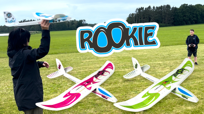 Neu bei Voltmaster.de: Der Rookie - Das Perfekte Modellflugzeug für Kinder und Anfänger - 