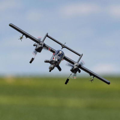 E-flite Micro OV-10 Bronco 645 mm – Der legendäre Twin jetzt als handliche Micro-Version - E-flite Micro OV-10 Bronco 645 mm jetzt vorbestellen | Voltmaster