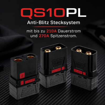QS10PL Anti-Spark-Stecksysteme jetzt neu bei Voltmaster! - QS10PL Anti-Spark-Stecksysteme jetzt neu bei Voltmaster | Bis 210 A Dauerstrom