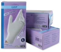 R&G - Schutzhandschuhe Latexhandschuhe GRIP Größe M (100 Stück)