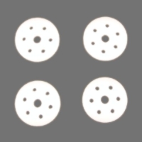 Graupner - Dämpferkolbenplatten4 Stück (H90047)