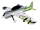 RC factory - Big Crack Yak 55 Grey green 6mm EPP - 990mm