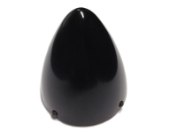 Voltmaster - fiberglass spinner de luxe black - 60 mm