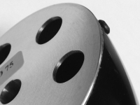 Voltmaster - Glasfaser Spinner de luxe schwarz - 60mm