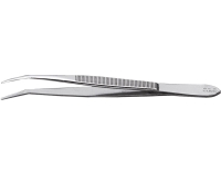 Voltmaster - pointed tweezers curved 120mm