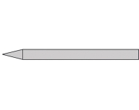Donau Elektronik - Soldering tip pencil form straight 4mm...