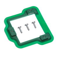 KST - Servorahmen grün für DS6125 Mini, HBL 6625 Mini,...