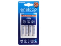 Panasonic - eneloop Schnelladegerät BQ-CC16 mit 4x AA Akkus