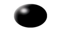 Revell - Aqua color schwarz seidenmatt - 18ml