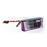 Top Fuel - receiver battery LiPo ECO-RX 800mAh 2S - 5C