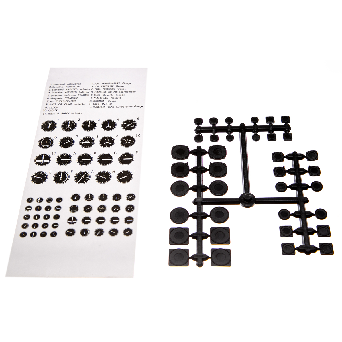 Voltmaster - Cockpit Instrument Set - RC-Modellbau Shop