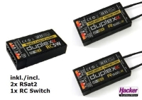 Jeti - Central Box 400 (inklusive 2x Rsat 2 und RC Switch)