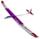 Topmodel - Marabou cross tail purple/red/transparent ARF...