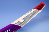 Topmodel - Marabu V-Leitwerk violett/rot/durchsichtig ARF - 2750mm
