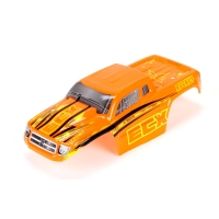 ECX 1:18 4WD Ruckus Karosserie gestickert, orange /gelb (ECX210004)