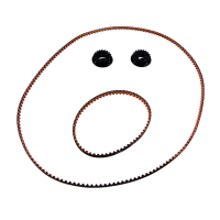 Graupner - Riemen und Riemenradset 19 Zähne (HOP1.0051)