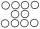 Graupner - O-Ringe 7x0,8 mm (10) (H36108)