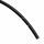Silikoncabel 0,5mm² black - 1m