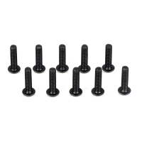 Losi - TLR Rundkopfschraube, M3 x 12mm (10) (TLR5904)