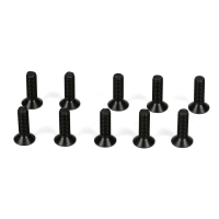 Losi - TLR Flachkopfschrauben/ M3 x 10mm (10) (TLR5962)