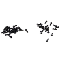 Horizon Hobby - Wheel Screw Set, 3x10mm BH & Cap (20ea): 5TT (LOSB6450)