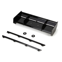 Losi - TLR 8ight 3.0: Spoiler Schwarz (TLR240001)