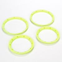 LOSI Beadlockring Set Innen Außen Gelb (2) 5T (LOSB7037)