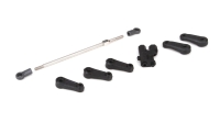 Losi - TLR 22-4: Servo und Lenkhorn Set (TLR234024)