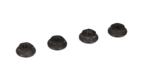 Losi - TLR: Flache Riffelschrauben 4mm (4) (TLR236001)