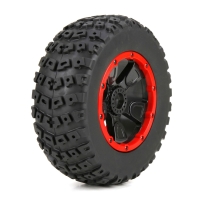 Losi DBXL 1:5 4WD Reifenset Links/Rechts vormontiert (LOS45004)