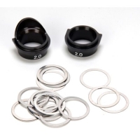 Losi - TLR Lagerschalen Hinten, Aluminum 8B/8T 2.0 (LOSA4454)