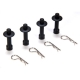 Losi Karosserie Halter Set: NCR (LOSB2460)