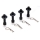 Losi Karosserie Halter Set: NCR (LOSB2460)