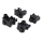 Losi - TLR Getriebebox v/h Set: alle 8IGHT (TLR242013)