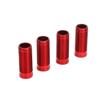 Losi LST XXL 2 Gas: Stoßdämpfergehäuse (4) Rot (LOS243000)