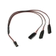 E-flite 10-15 Dreifachstecker Y-Kabel (EFLRYH9TR)