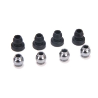 Horizon Hobby - Upper Shock Bushings&Lower Shock Pivot Ball(4):CCR (LOSA5012)