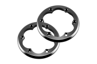 Axial - 2.2 VWS Machined Beadlock Ring (Grey) (2pcs) (AX08133)