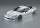 Killerbody - Corvette GT2 190mm, Silber, RTU all-in (KB48014)