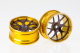 Killerbody - Corvette GT2, CNC Alu-Felgen (grau/gold)...