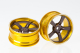 Killerbody - Camaro 2011, CNC Alu-Felgen (grau/gold)...