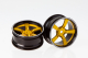 Killerbody - Camaro 2011, CNC Alu-Felgen (gold/schwarz)...