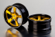 Killerbody - Camaro 2011, CNC Alu-Felgen (gold/schwarz) (KB48079Y)