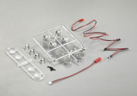 Killerbody - Suchscheinwerfer Set Chrome inkl. LED (KB48509)