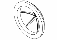 MCD - Shock Absorber Air Cell Rubber (M321901R)