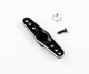 Robitronic - Aluminium Servo Arm 25 Z. doppel (leicht) Schwarz (R17028)