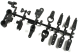 Robitronic - Servo Saver Plastikteile Protos, Mantis...