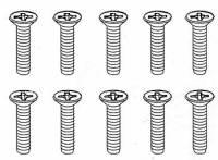 Robitronic - 3x15mm Senkkopfschraube (10 Stk) (R30095)