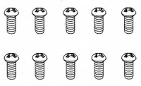 Robitronic - 3x6mm Rundkopfschraube (10 Stk) (R30183)